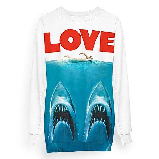 Sharks Falling in Love Sweatshirt